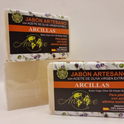 Jabón de Arcilla con AOVE - Anlolive