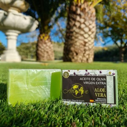 Jabón de Aloe Vera con AOVE anlolive