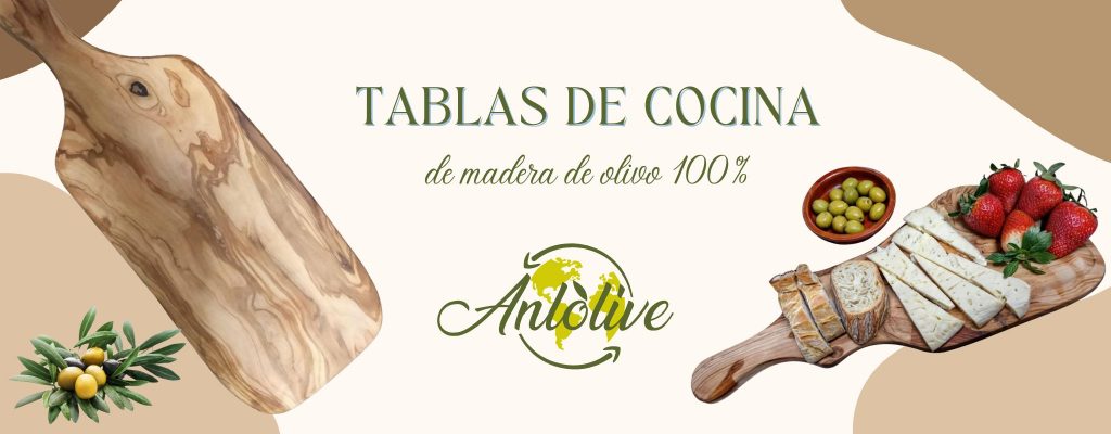 Banner Tablas de Cocina de madera olivo