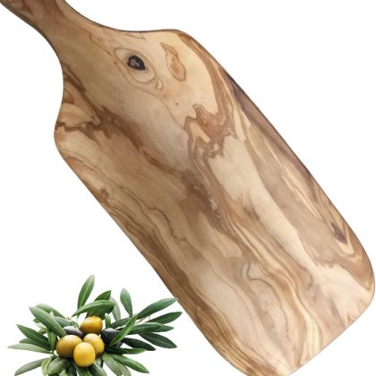 Tabla de cocina de madera natural de olivo
