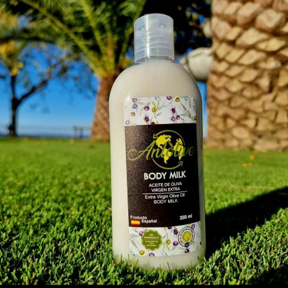 body milk con aceite de oliva virgen extra anlolive