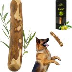Mordedores naturales de madera de olivo para perros