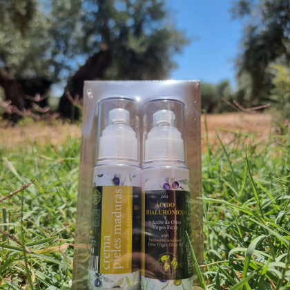 Crema Ácido hiaulorónico y aceite de oliva virgen extra - anlolive