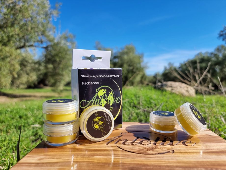 Bálsamo labial con aceite de oliva-Anlolive