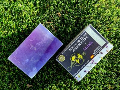jabon de lavanda con aceite de oliva - anlolive