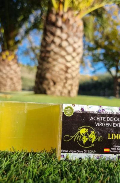 Jabón de limón con aceite de oliva -Anlolive